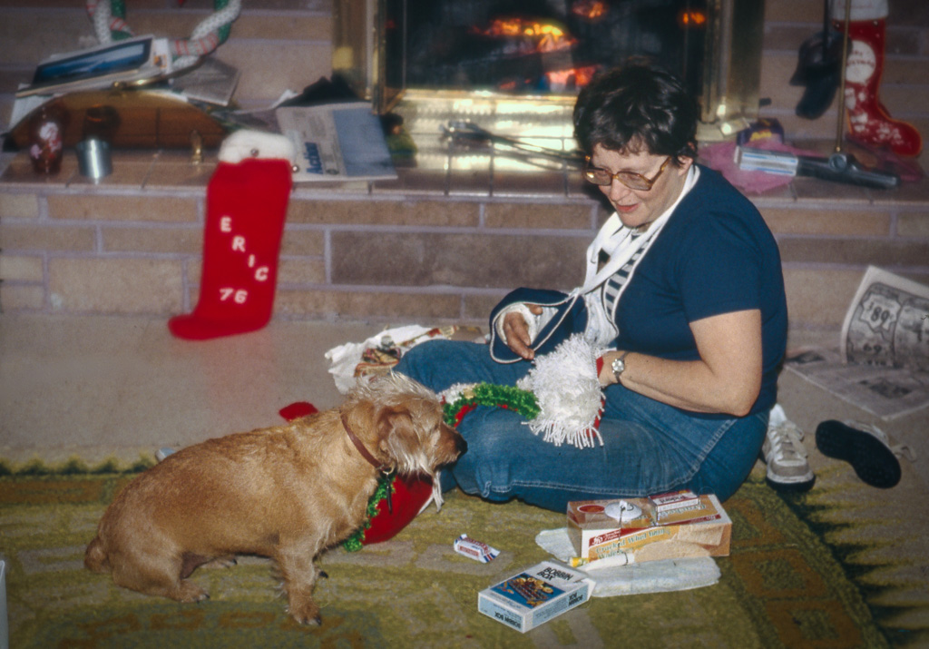 1982-12-25_s20-Angie-opens-her-Christmas-stocking-as-Bryan---Dianne's-dog-Shotzie-looks-on.jpg
